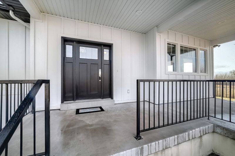 Modern Concrete Porches