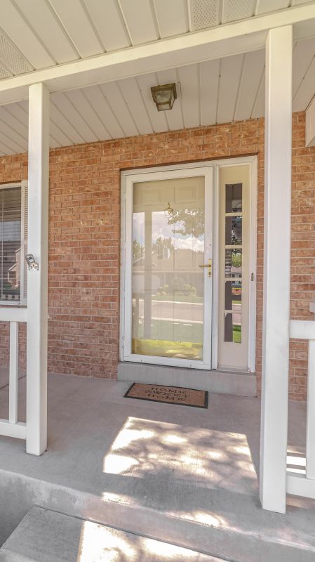 Finished Front Porch